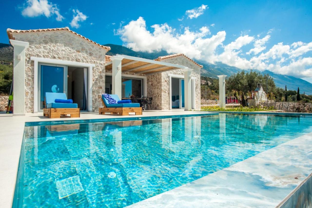 Natural Stone Villas Kefalonia Trapezaki  Bagian luar foto