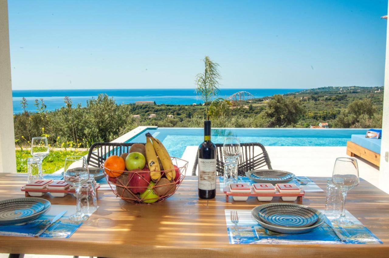 Natural Stone Villas Kefalonia Trapezaki  Bagian luar foto