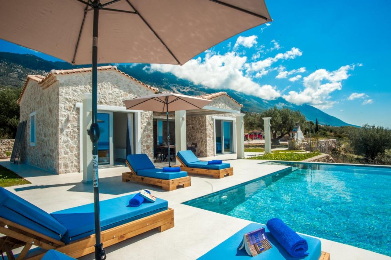 Natural Stone Villas Kefalonia Trapezaki  Bagian luar foto
