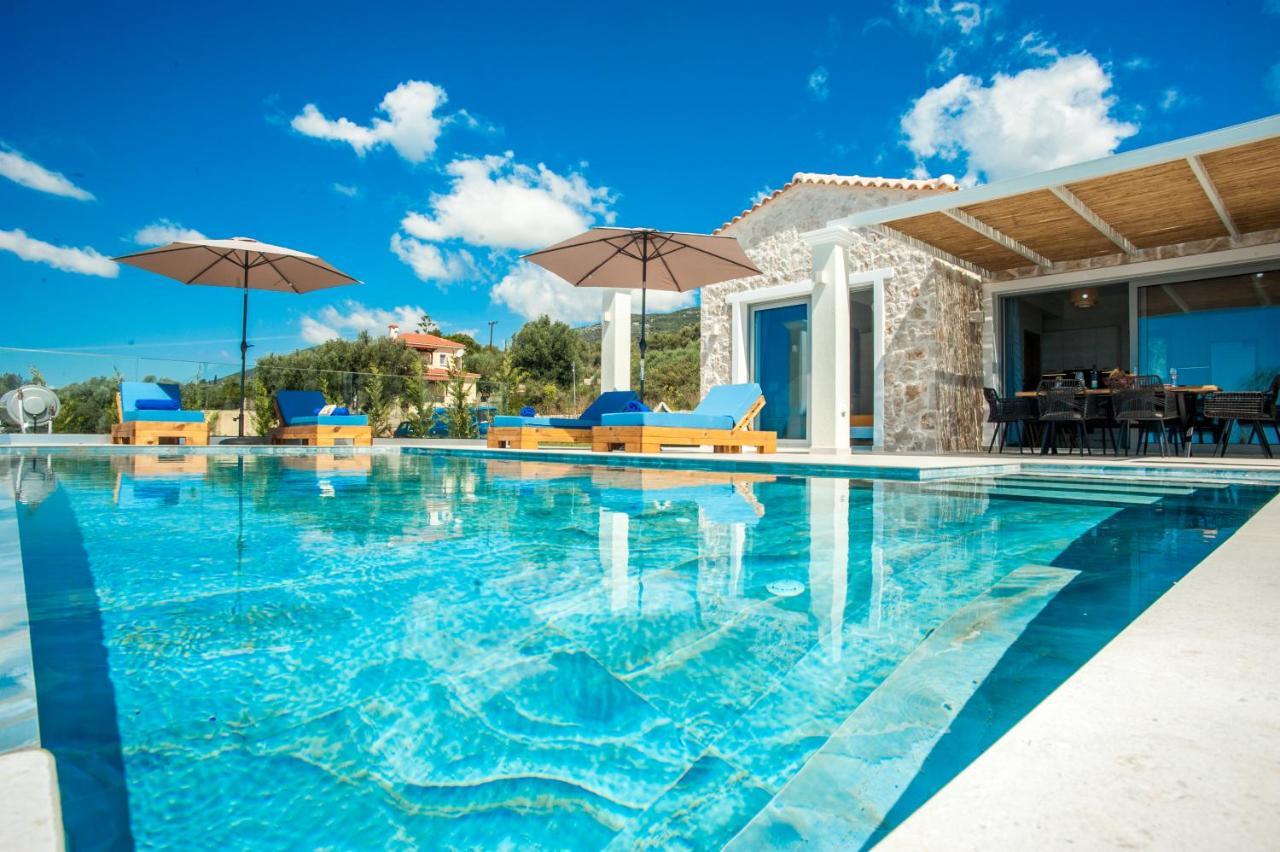 Natural Stone Villas Kefalonia Trapezaki  Bagian luar foto